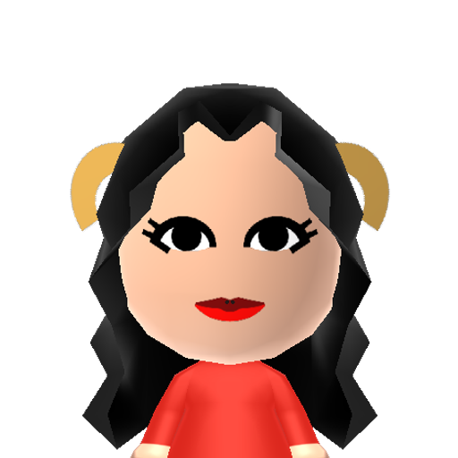 Aradia Mii character preview