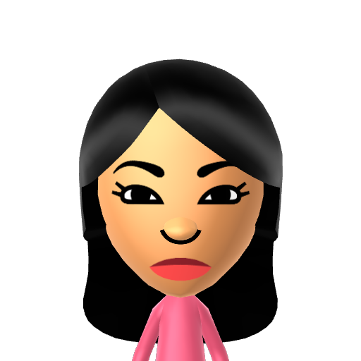 Olivia Mii character: A Mii from TheKingSha TikToks