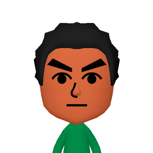no name Mii character: This Mii is from the Switch SDK as a SampleDB Mii.