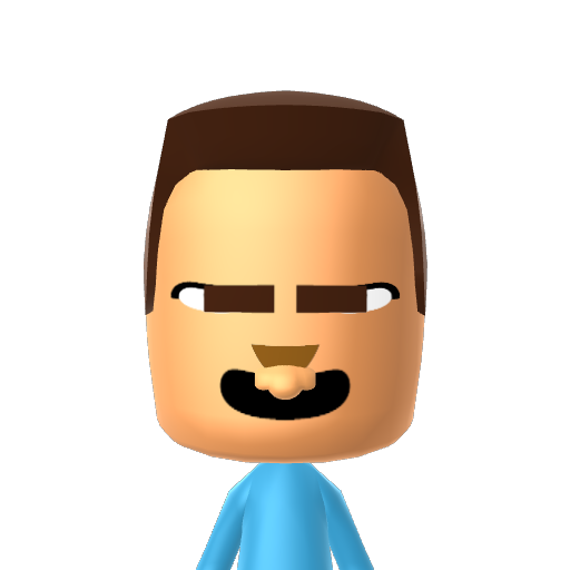 Steve Mii character: These are extracted and derived from the Mii Central Miis from the 3DS Miitopia.