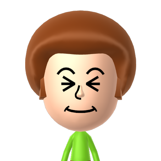 ? Mii character: A Mii uploaded to Check Mii Out Channel (WiiLInk)