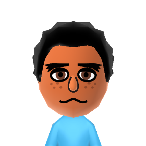 Marcus Mii character: A Mii from Preston's Custom Mii Modpack (WS)