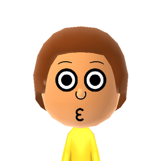 Morty Mii character: From "Rick and Morty" on Adult Swim.