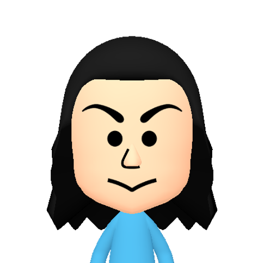 no name Mii character: This Mii is from the Switch SDK as a SampleDB Mii.