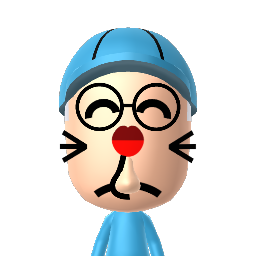 ? Mii character: A Mii uploaded to Check Mii Out Channel (WiiLInk)