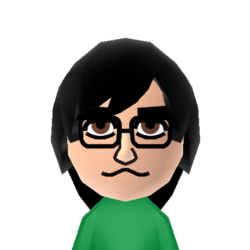 DarkPlushy Mii character: NNID: DarkPlushy71