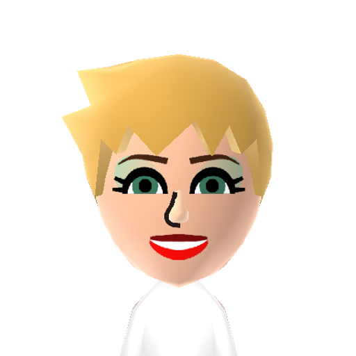 Miley Mii character: Pop singer and actress. R.I.P. Hannah Montana