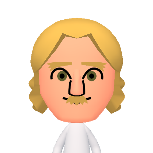 Ϋάέήίΰαβγδ Mii character: This Mii is from the Switch SDK as a SampleDB Mii.