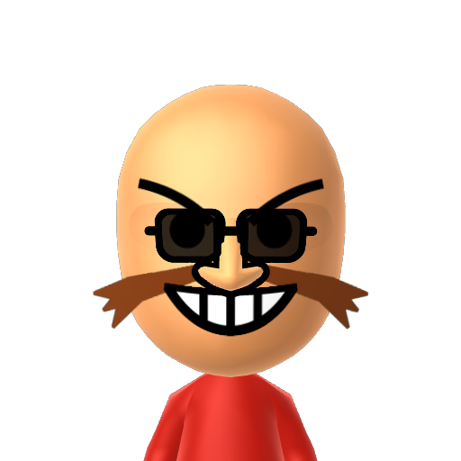 Eggman Mii character: These are extracted and derived from the Mii Central Miis from the 3DS Miitopia.