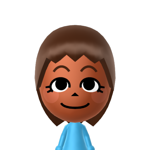 ムスメ Mii character: a Mii from Jinsei Game Wii