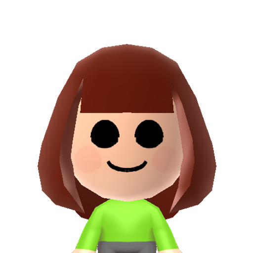 Chara Mii character preview