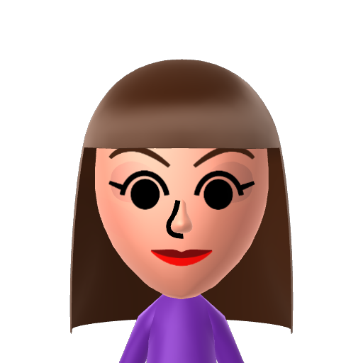laetitia Mii character: A Mii from Last Day of WaraWara Plaza, a mod for Nintendo Wii U (WaraWara Plaza)