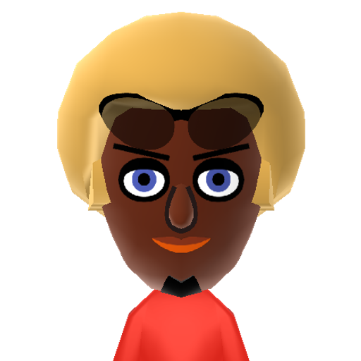ダニ Mii character: A Mii from Jinsei Game Wii EX