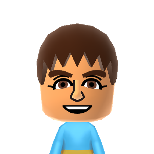 Jacob Mii character preview