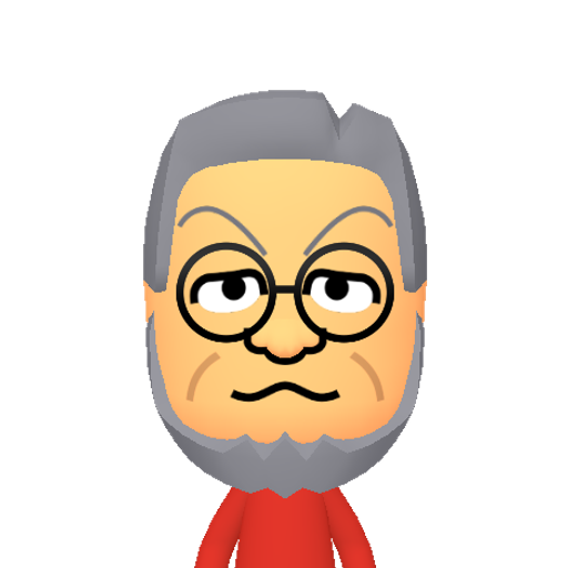 no name Mii character: This Mii is from the Switch SDK as a SampleDB Mii.