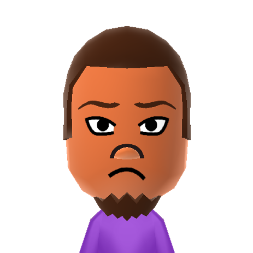 no name Mii character: A Mii from Dillon's Dead-Heat Breakers