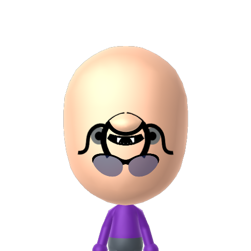 ? Mii character: A Mii uploaded to Check Mii Out Channel (WiiLInk)