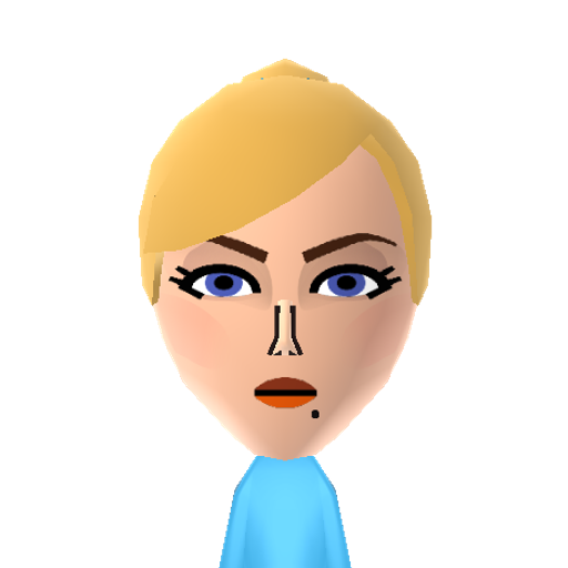 Samus Mii character preview