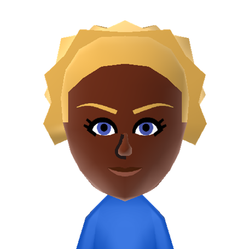 Flavia Mii character: The charismatic East Khan of Ferox; from "Fire Emblem: Awakening".