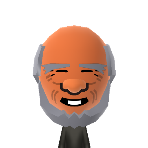 じいちゃん Mii character: July 2021 Leak Mii