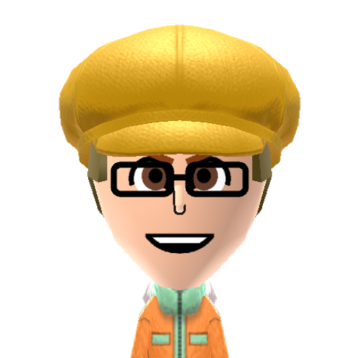 Garret Mii character preview