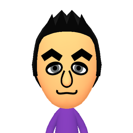 no name Mii character: This Mii is from the Switch SDK as a SampleDB Mii.