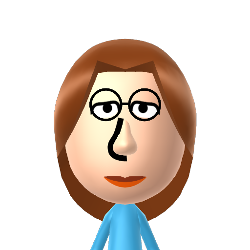 Lois G. Mii character: These are extracted and derived from the Mii Central Miis from the 3DS Miitopia.