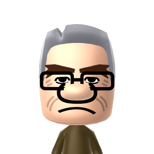 Carl Mii character preview