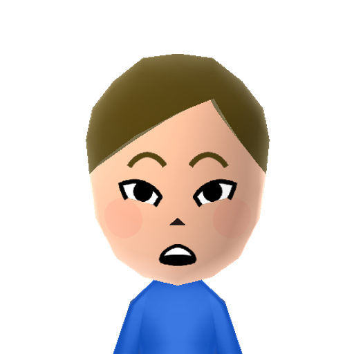 no name Mii character: A Mii from Dillon's Dead-Heat Breakers
