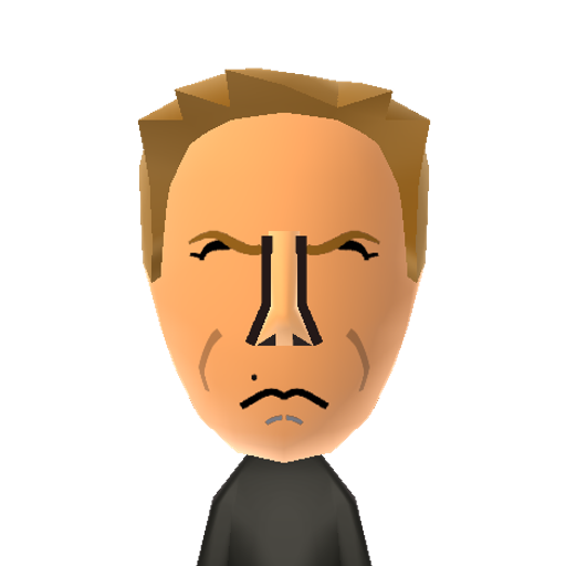 Clint Mii character preview