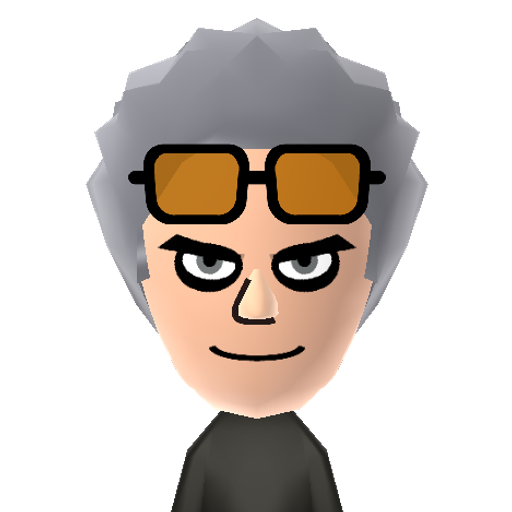 Guzma Mii character preview