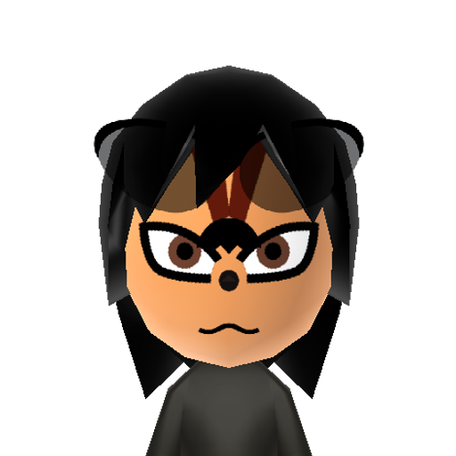 Shadow Mii character preview