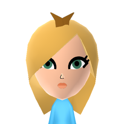 Rosalina Mii character preview