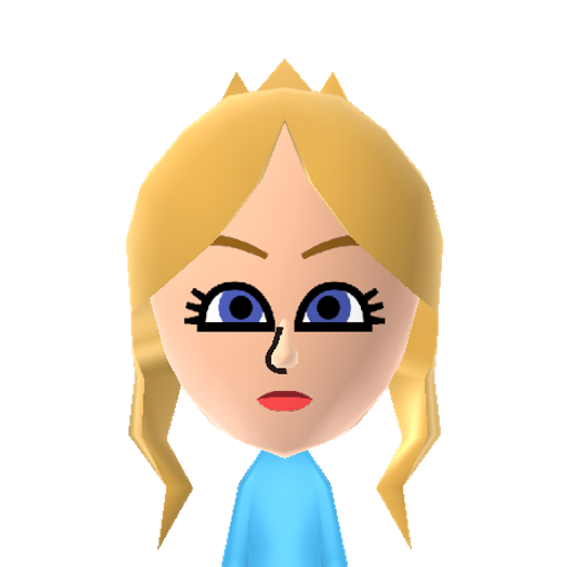 Elsa Mii character: From Disney's "Frozen".