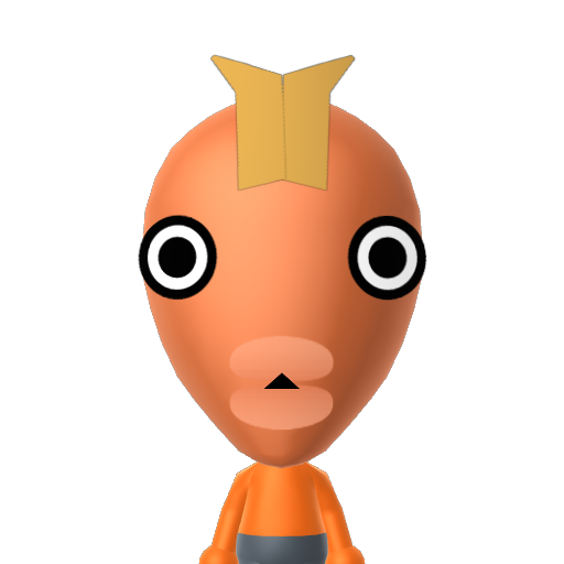 Karpador Mii character: These are extracted and derived from the Mii Central Miis from the 3DS Miitopia.