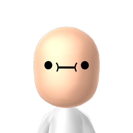 Derp Mii character preview
