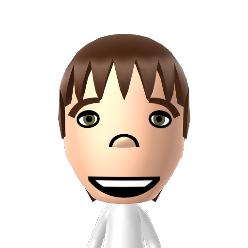 Nate Mii character: A Mii from You Play Motion, a mod for Wii Play Motion.