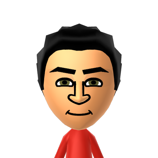 TAS Mii character: from My Wii U Friend List (July 2017) [@AwesomeGamerland]