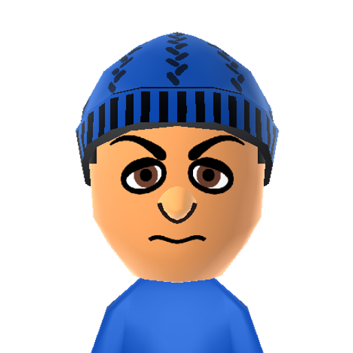 Seven Mii character: Character from the game "9 Hours 9 Persons 9 Doors".