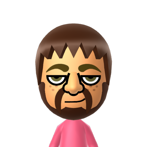 Ted Mii character: from Disventure Camp Contestants as Miis + QR Codes (UPDATED) [@michellemagnuson5108]