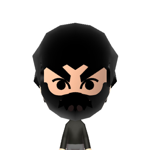 ??? Mii character: This is a Mii uploaded for the 3DS version and distributed by Mii Central for both the 3DS and Switch versions of Miitopia.