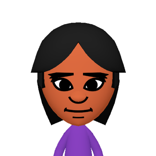 no name Mii character: This Mii is from the Switch SDK as a SampleDB Mii.