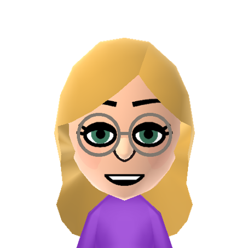 Celeste Mii character preview