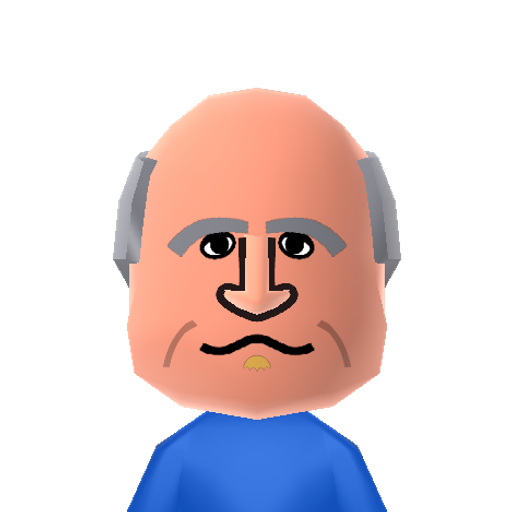 Frank Mii character preview