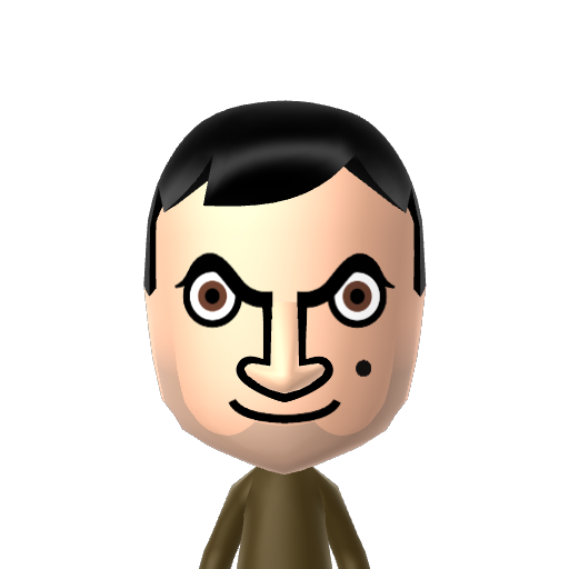 mr.bean Mii character: These are extracted and derived from the Mii Central Miis from the 3DS Miitopia.
