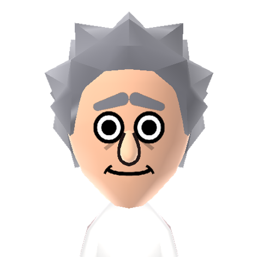 rick Mii character preview
