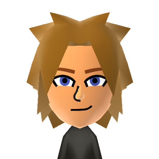 Sora Mii character: The main character from the "Kingdom Hearts" game series.