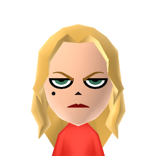 amy Mii character preview
