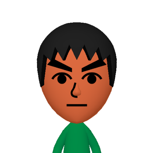 no name Mii character: This Mii is from the Switch SDK as a SampleDB Mii.