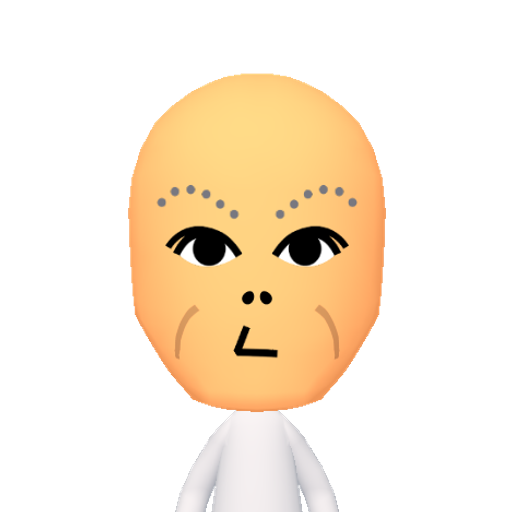 瘢瘥瘭瘰瘳瘴瘵瘼瘿癀 Mii character: This Mii is from the Switch SDK as a SampleDB Mii.